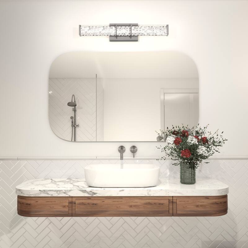 Artika Riviera Royale Modern Vanity Light, Chrome