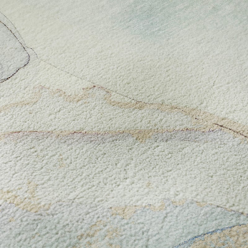 Premium Washable Super Soft Abstract Contemporary Mayfield Rug