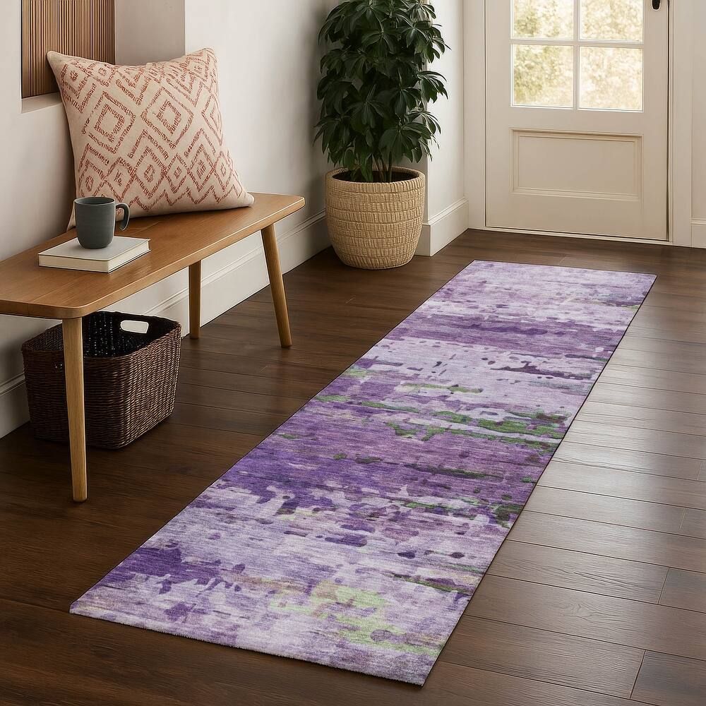 Premium Washable Super Soft Abstract Ombre Mayfield Rug