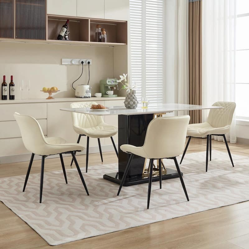 Dining Chairs Set of 2, Mid Century Modern Kitchen Chairs