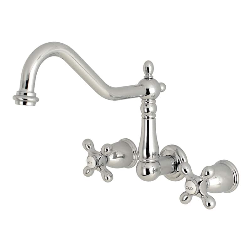 Kingston Brass Heritage Wall Mount Kitchen Faucet