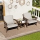 preview thumbnail 48 of 128, 21 W x 22 D in. Deep Seat Outdoor Cushion Set by Crestlive Products