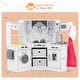preview thumbnail 4 of 27, Costway Wooden Kids Play Corner Kitchen with Realistic Lights & Sounds - See Details