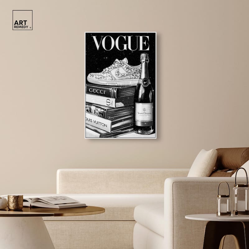 Sneaker Glitz and Glam Cover II Canvas by Art Remedy