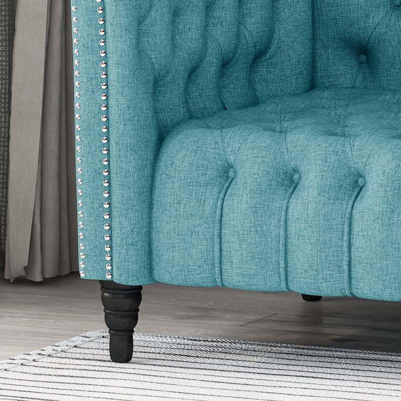 Barneyville Traditional Chesterfield Sofa by Christopher Knight Home