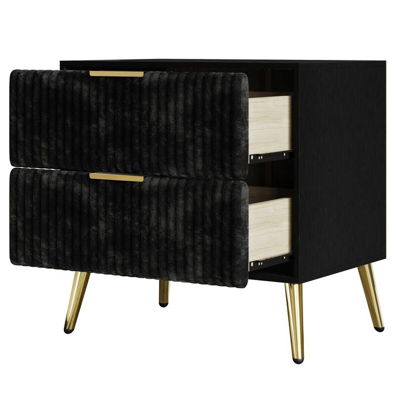 Clayfell Jacque 2 Drawer Nightstand