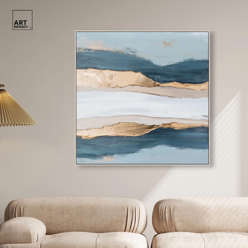 Crystalline Depths I Canvas by Art Remedy