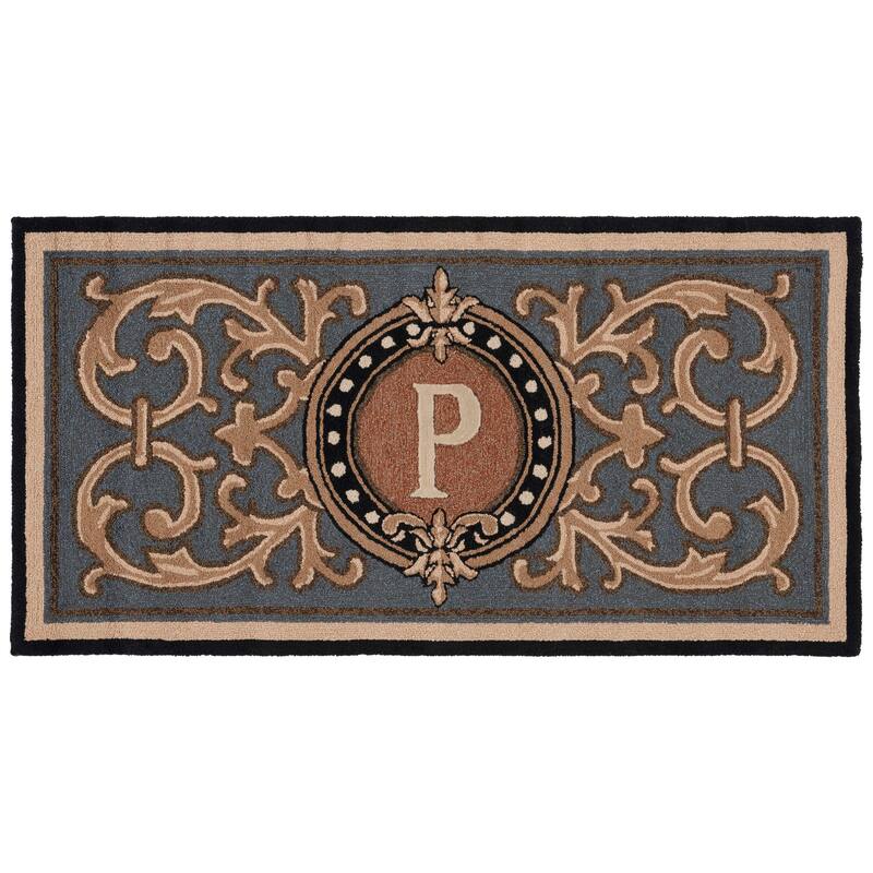 SAFAVIEH Handmade Monogram Griseldis Casual Rug