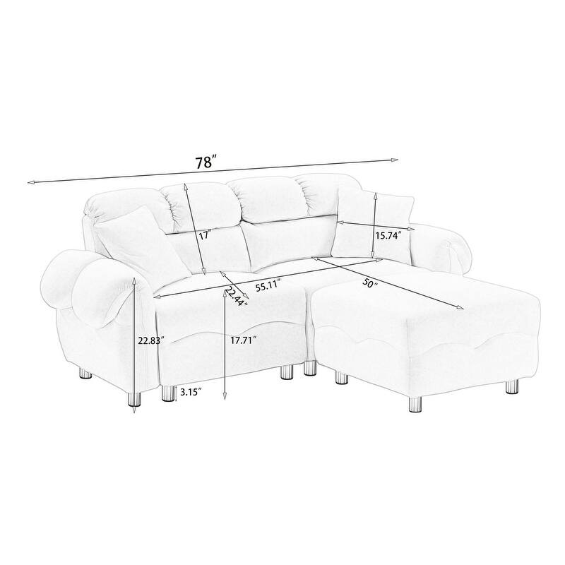 Cloud Velvet Multiple Styles with Footrest