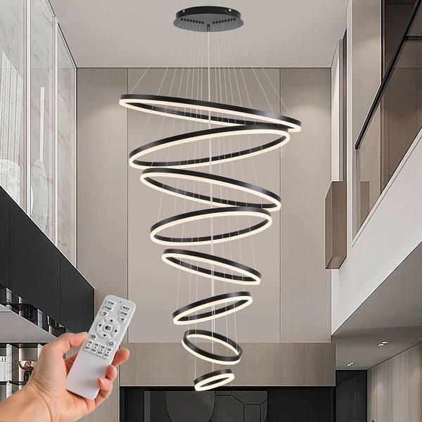 Pendant light with remote on sale