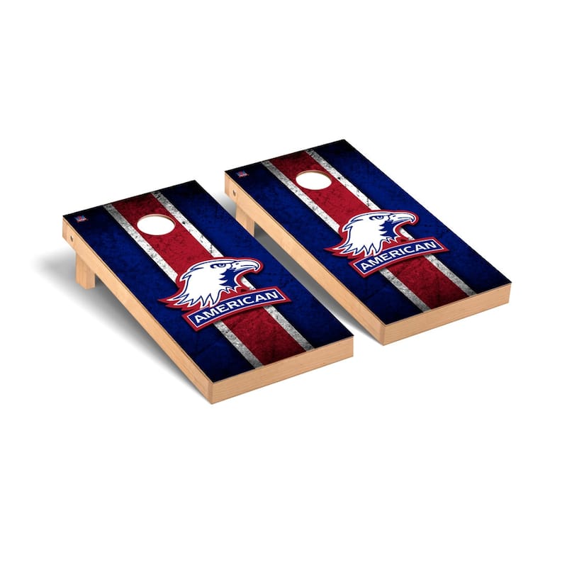 American University Eagles Vintage Cornhole Board Set