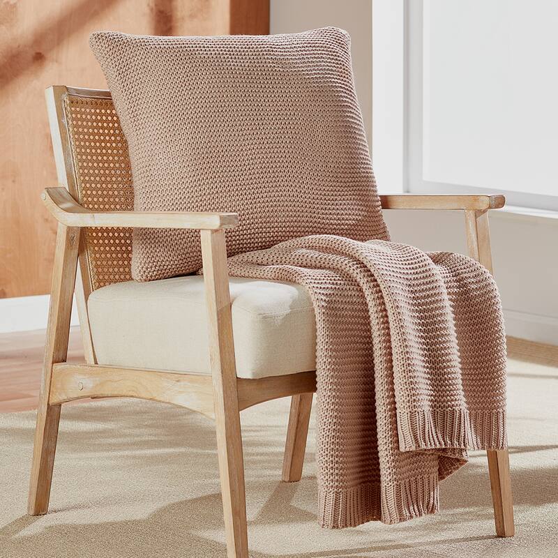 Splendid Synder 100% Acrylic Sweater Knit Decorative Throw Pillow