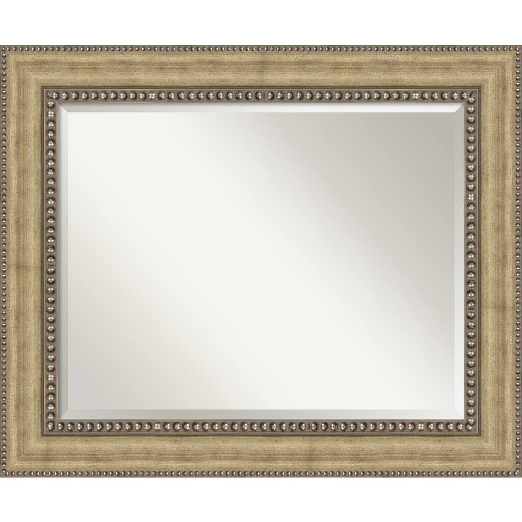 Wall Mirror Large, Astoria Champagne 35 x 29-inch - large - 35 x 29-inch
