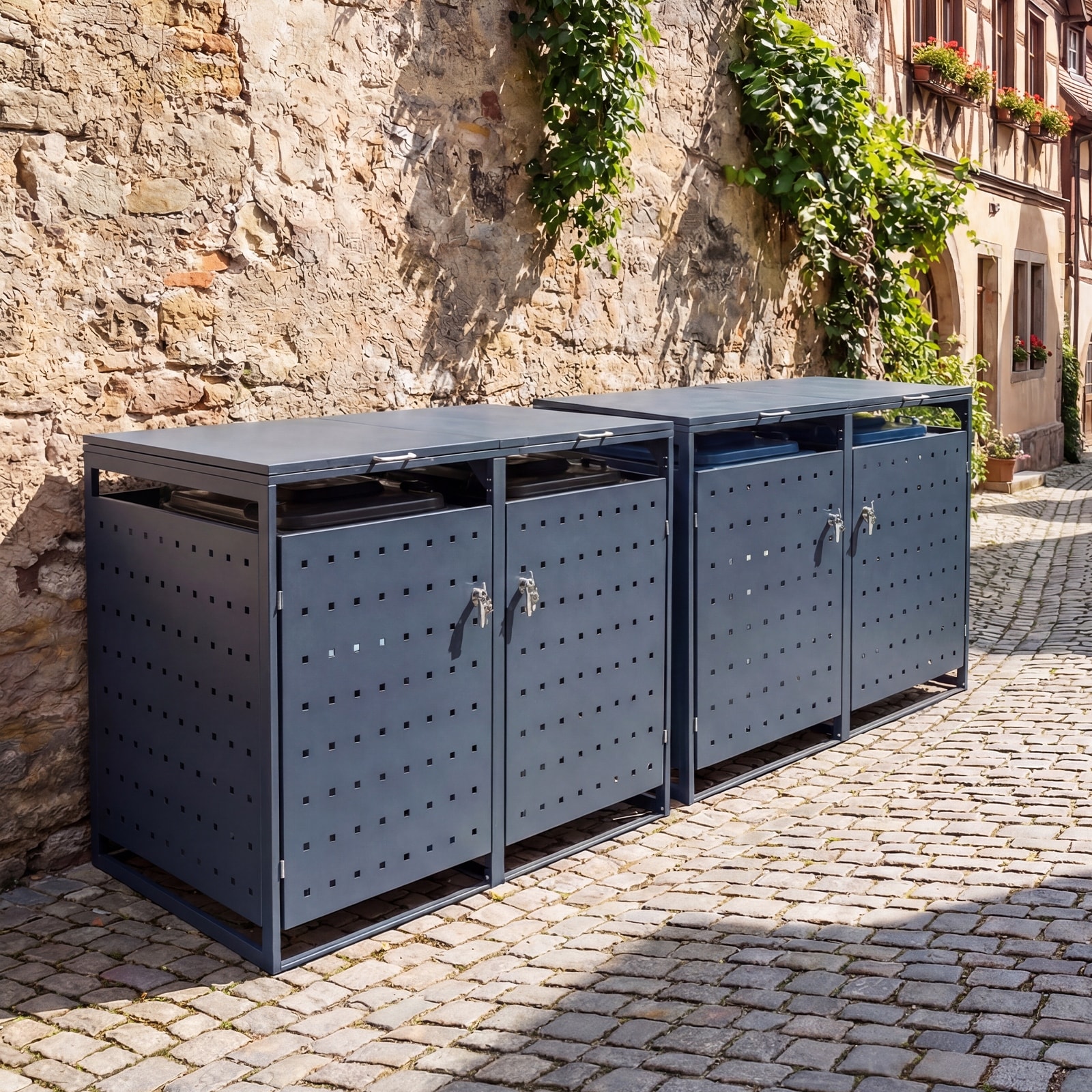 Gymax-Metal-Garbage-Bin-