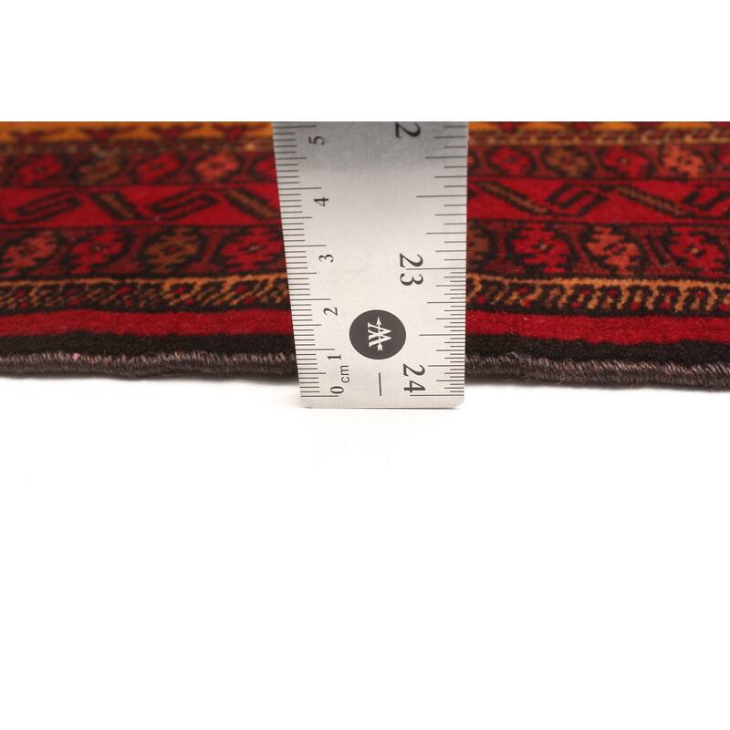 ECARPETGALLERY Hand-knotted Teimani Brown Wool Rug - 2'9 x 3'10