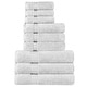 preview thumbnail 95 of 148, Superior Heritage Egyptian Cotton Absorbent 9-Piece Towel Set