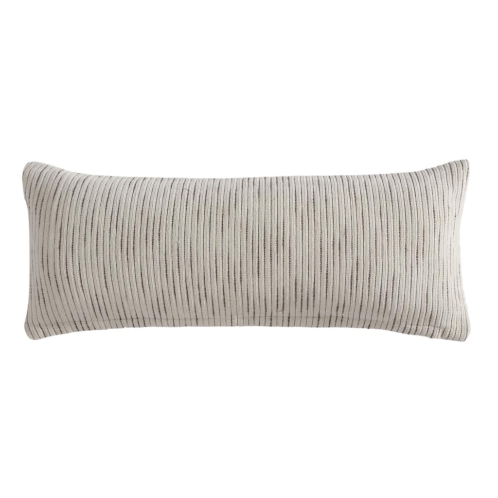 Kenneth Cole New York Chenille Lumbar Breakfast Pillow Cover