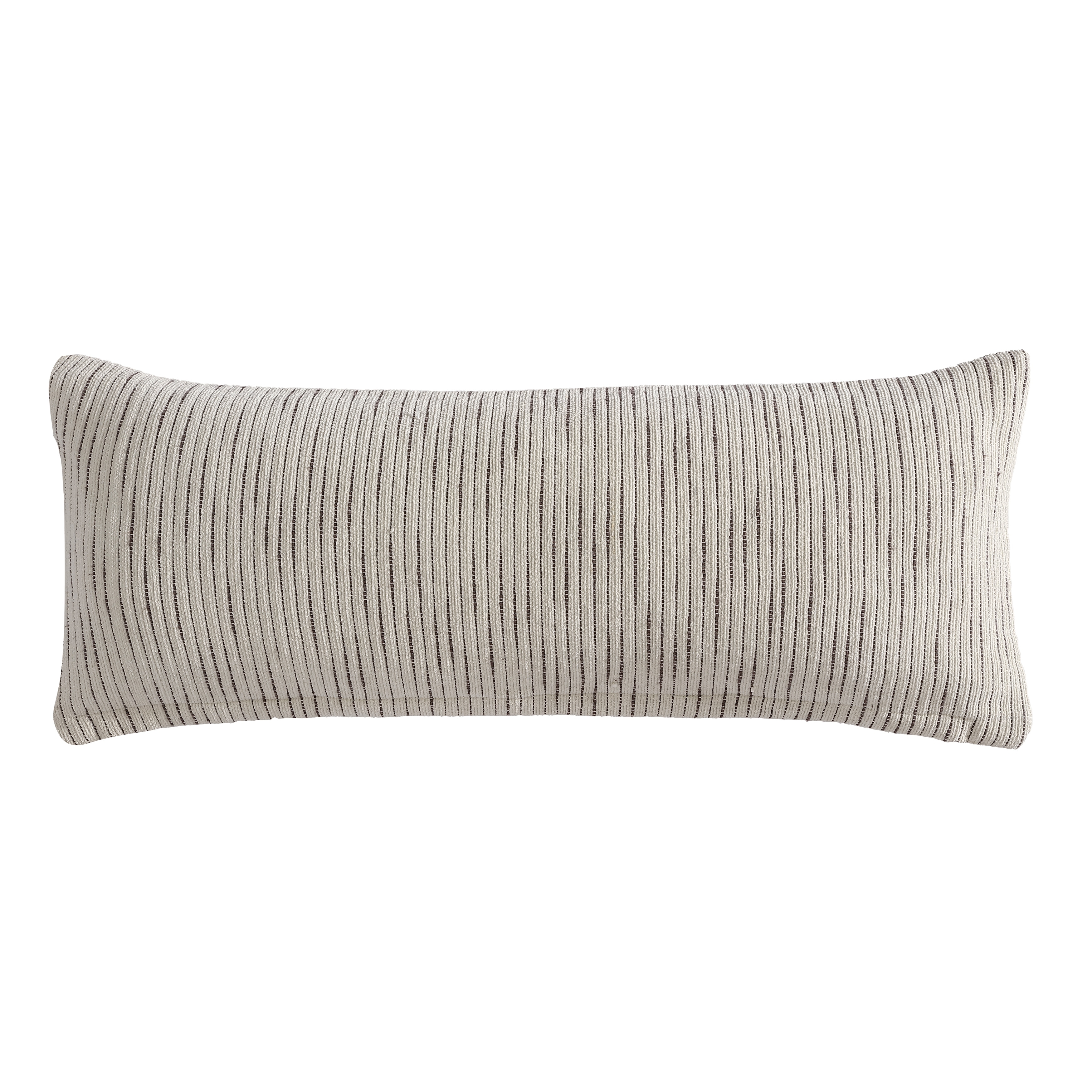 Kenneth Cole New York Chenille Lumbar Breakfast Pillow Cover