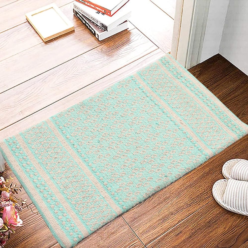 Cotton Woven Anti-Fatigue Cushioned Kitchen Mat Working Mat (18''x30'') Comfort and Style - 18''x30''