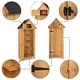 preview thumbnail 27 of 25, Single Door Wooden Garden Storage Shed