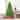 7.5/9 FT PVC Green Memory Wire Christmas Tree with Lights