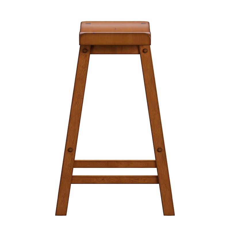 Salvador Saddle Seat Counter Stool (Set of 2) by iNSPIRE Q Bold