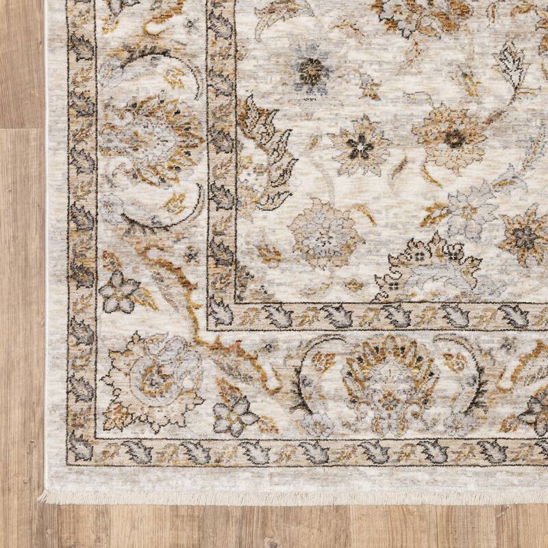 Style Haven Marley Distressed Vintage Fringed Area Rug