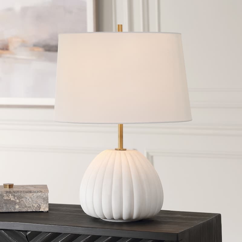 Uttermost Lynna Ivory Table Lamp - 22.5'' H X 16'' W X 16'' D