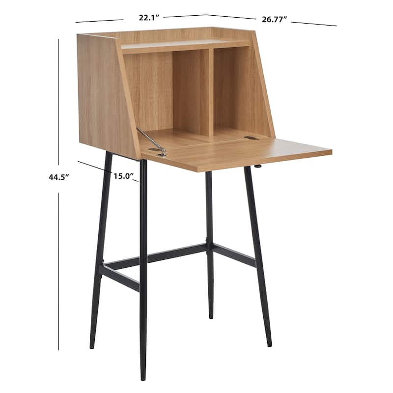 SAFAVIEH Earline Modern Secretary Desk