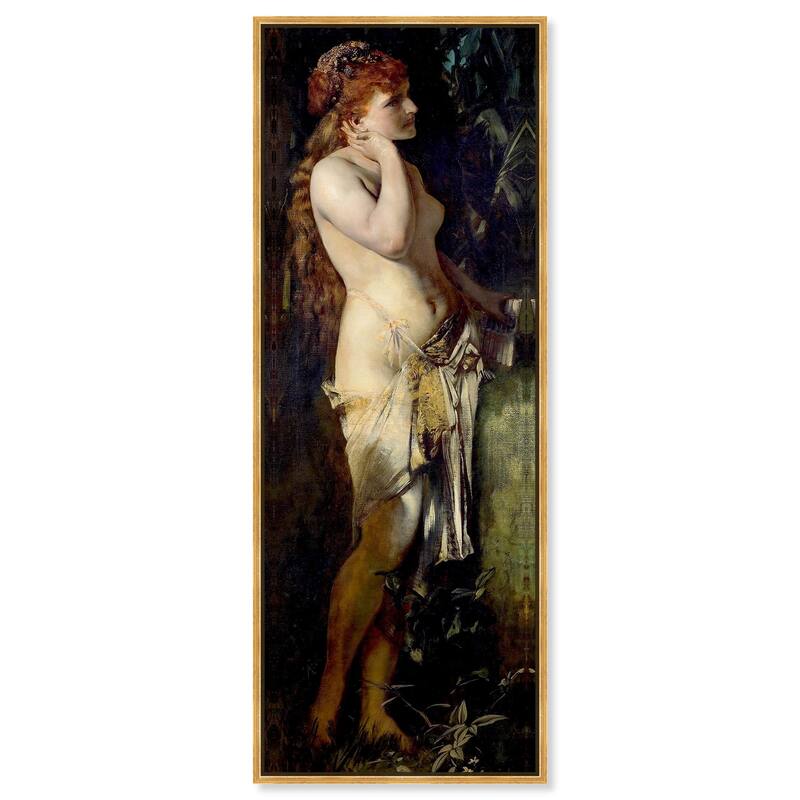 Five Senses Hearing Panoramic Canvas by Art Remedy - 20" x 54" - Gold