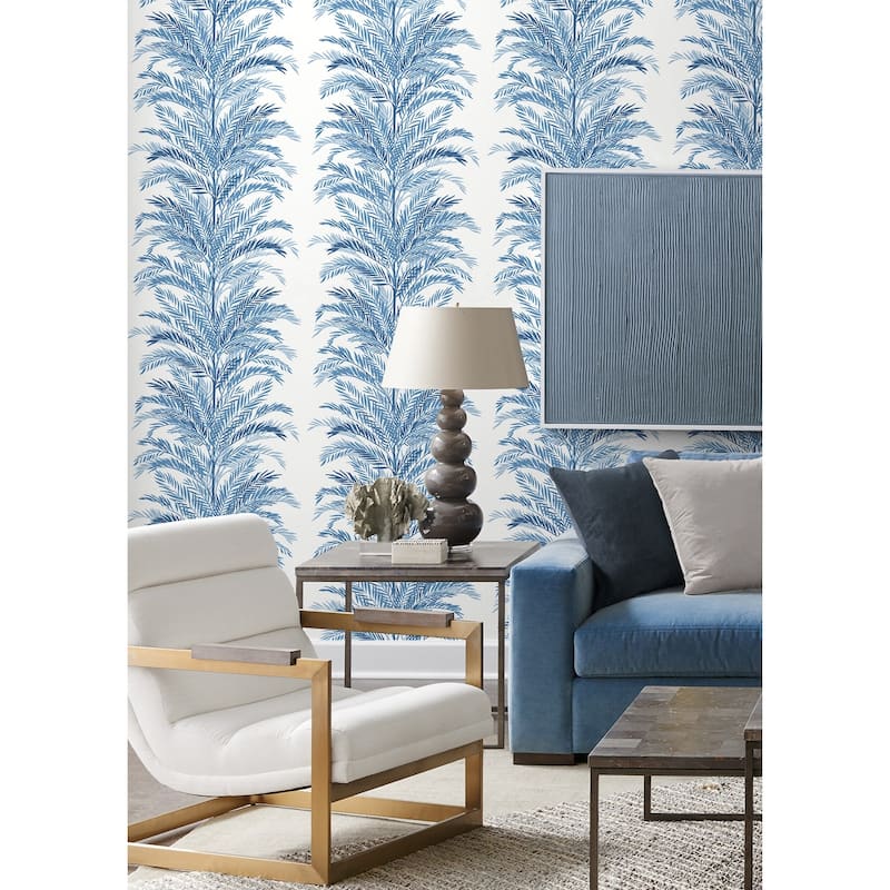 Luxe Haven Keana Palm Peel and Stick Wallpaper