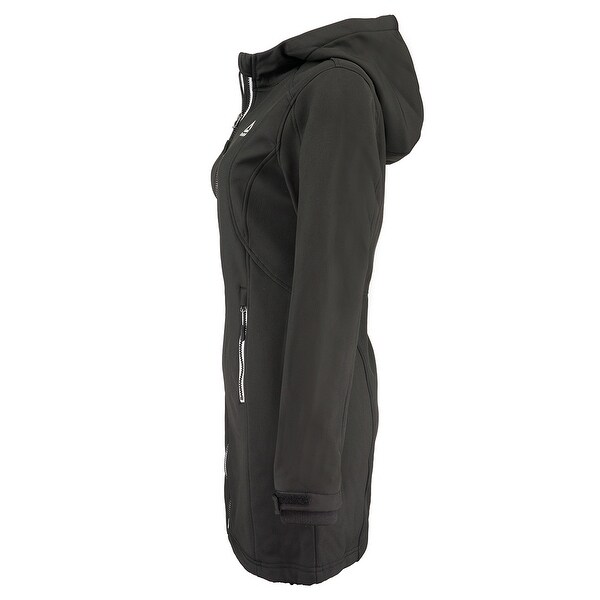 Reebok Womens Long Softshell Active Jacket Shell Jacket