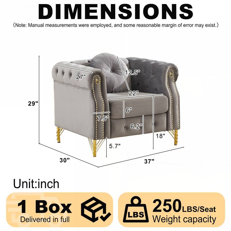 Modern Accent Chair for Living Room