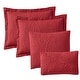 preview thumbnail 4 of 30, Empyrean Bedspread Quilt Set - Grid Weave Pinsonic Lightweight Coverlet Set