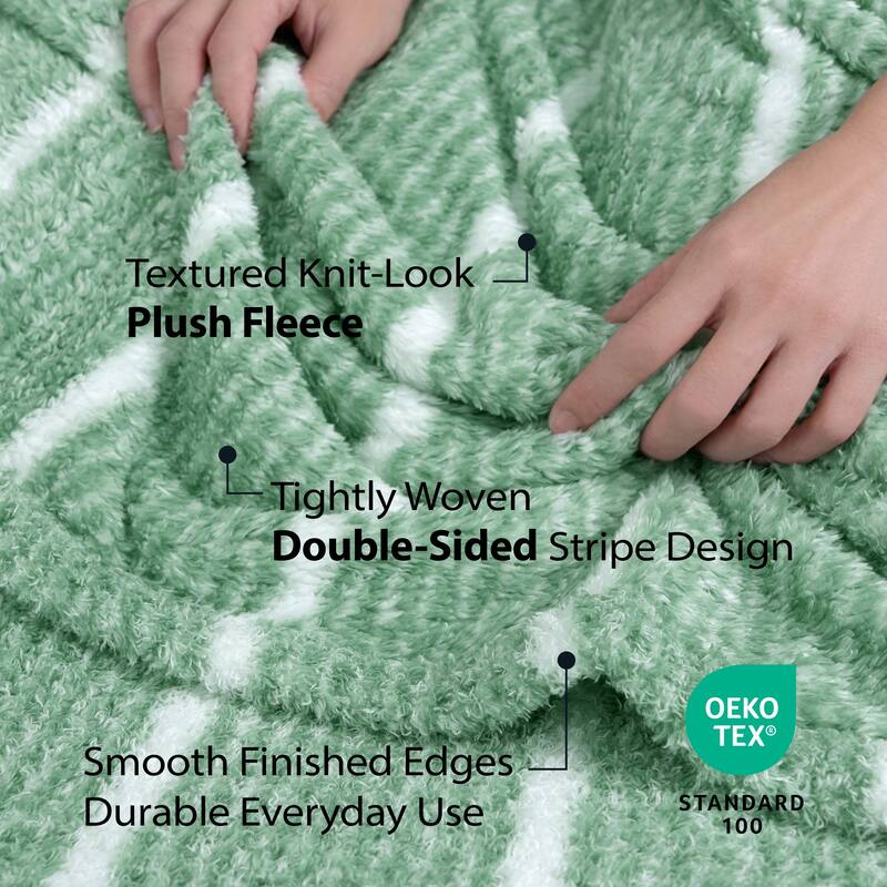 Ultra Soft Cozy Knit Throw Blanket