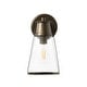preview thumbnail 11 of 17, Robert Stevenson Lighting Jaxon - Metal and Seedy Glass Wall Sconce