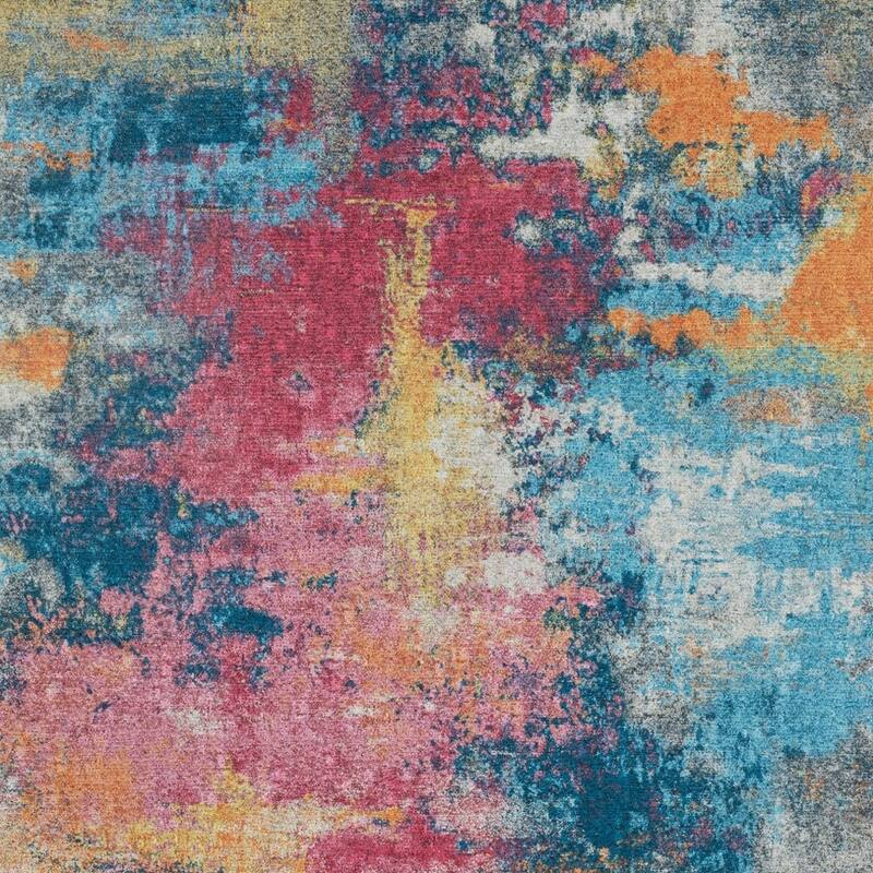 HomeRootsAbstract Modern Runner Area Rug