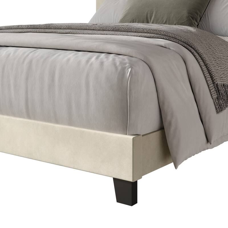 Clayfell Vallejo Upholstered Panel Bed