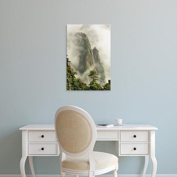 Easy Art Prints Adam Jones's 'Yellow Mountain 3' Premium Canvas Art