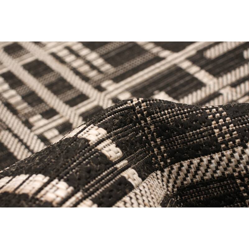 ECARPETGALLERY Sisal Burburry Tropical Rug