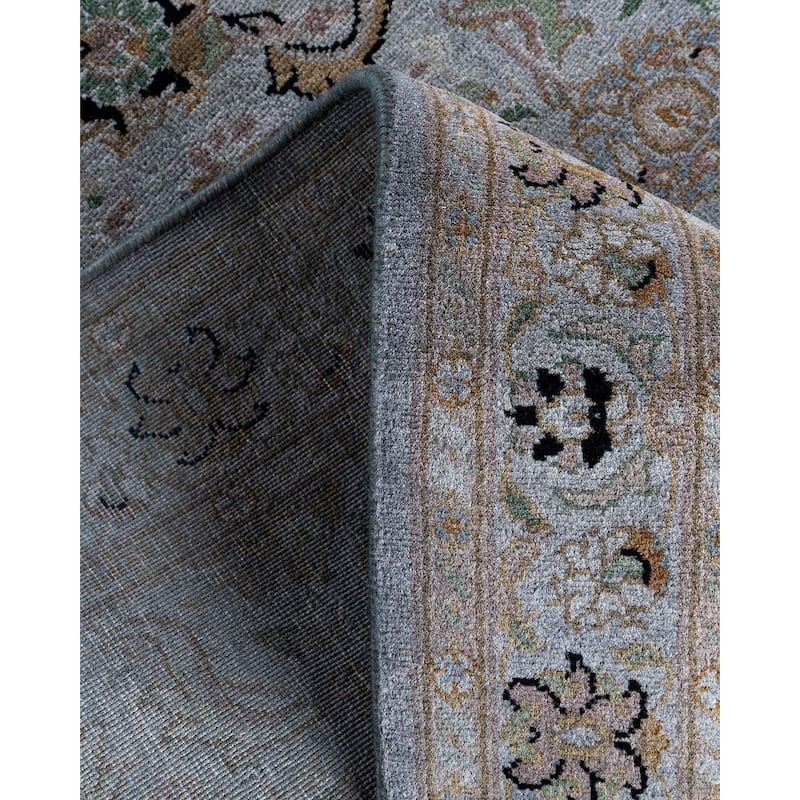Contemporary Overdyed Wool Hand Knotted Area Rug - 3' 0" x 5' 1"