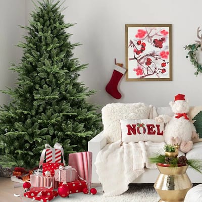 Fluffy and Realistic Artificial Christmas Tree - N/A