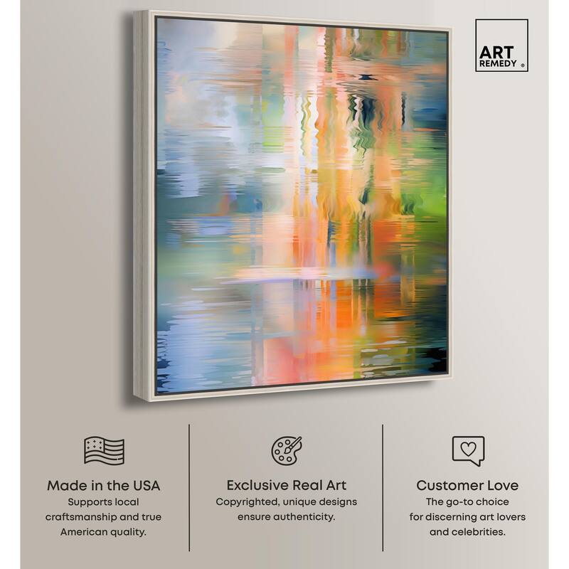 Spectrum's Embrace Canvas by Art Remedy