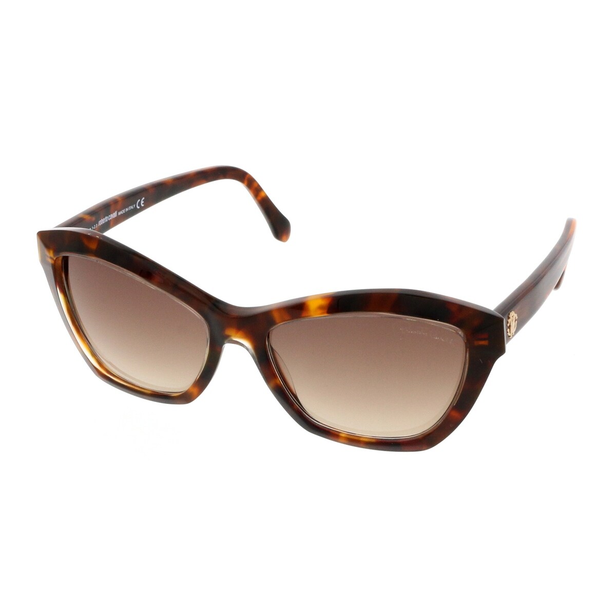 Shop Roberto Cavalli Rc 796 S 52f Tortoise Cat Eye Sunglasses On