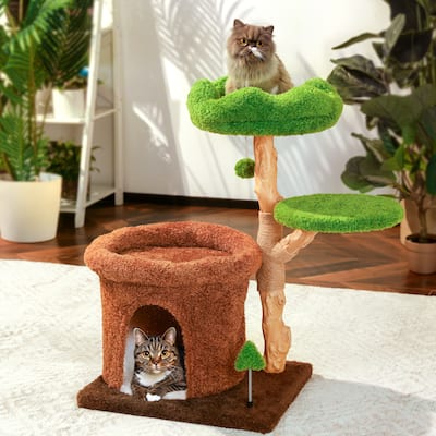 32-Inch Multi-Level Cute Cat Tree