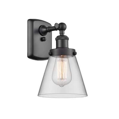 Innovations Lighting Small Cone 6" Wide Bathroom Sconce