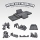 preview thumbnail 5 of 19, Kids Couch, Toddler Couch Sofa Bed, Kids Chair Seat Playroom Furniture, Child Sectional Sofa