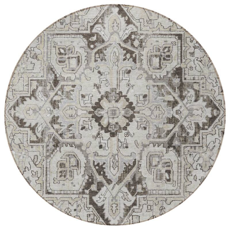 Lavo Oriental Weather Resistant Heritage-Inspired Outdoor Rug