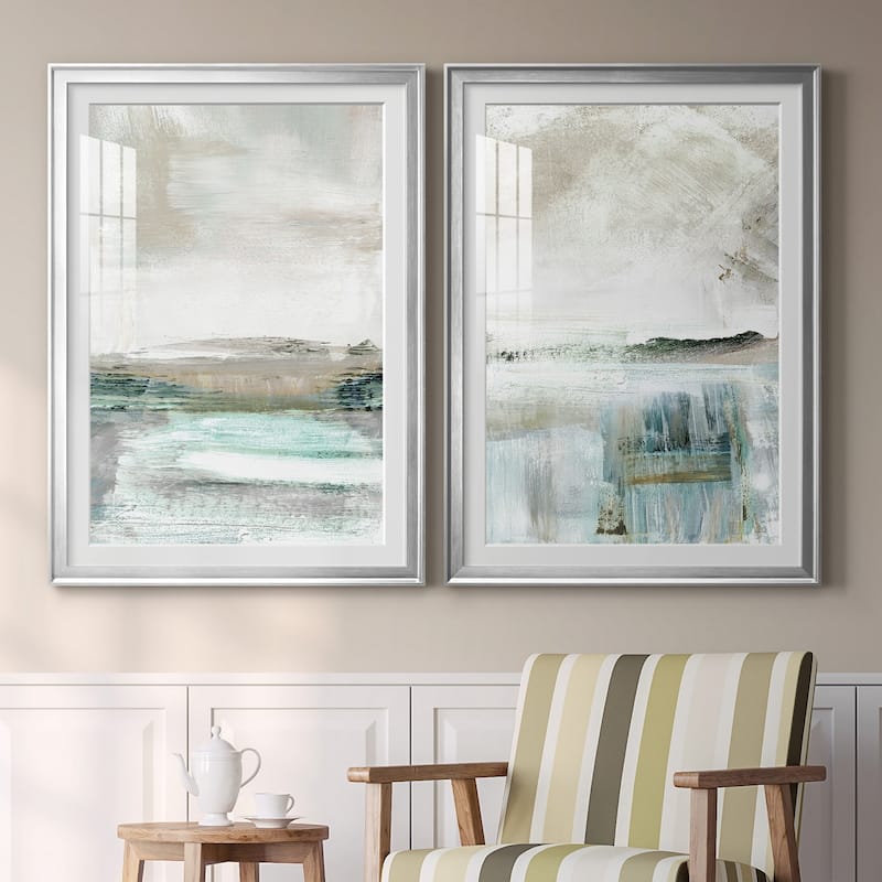 Summer Teal I Premium Framed Print - Ready to Hang