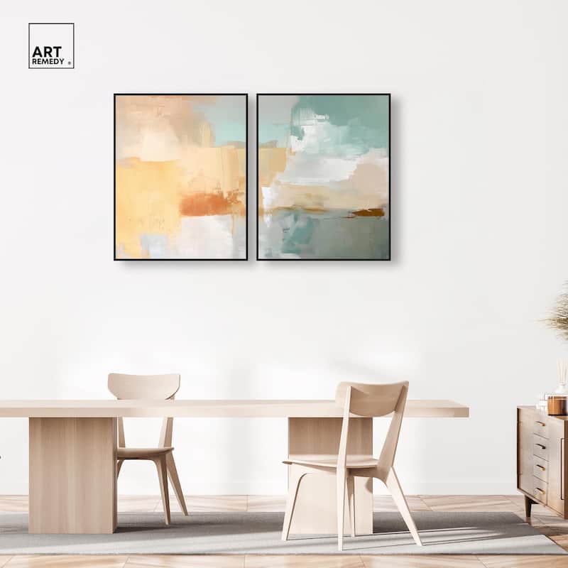 Muted Melody II Canvas Set of 2 by Art Remedy